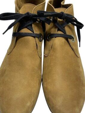 ARCHE Brown Leather Chukka Wedge Boots Women’s 10